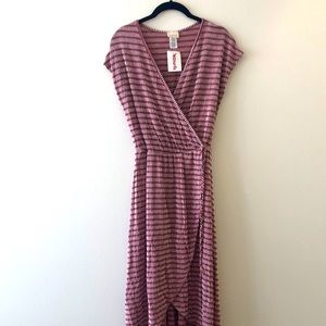 Faux wrap dress NWT